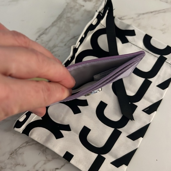 New! MARC JACOBS The Utility Snapshot Card Case Lavender Multi - Picture 3 of 7